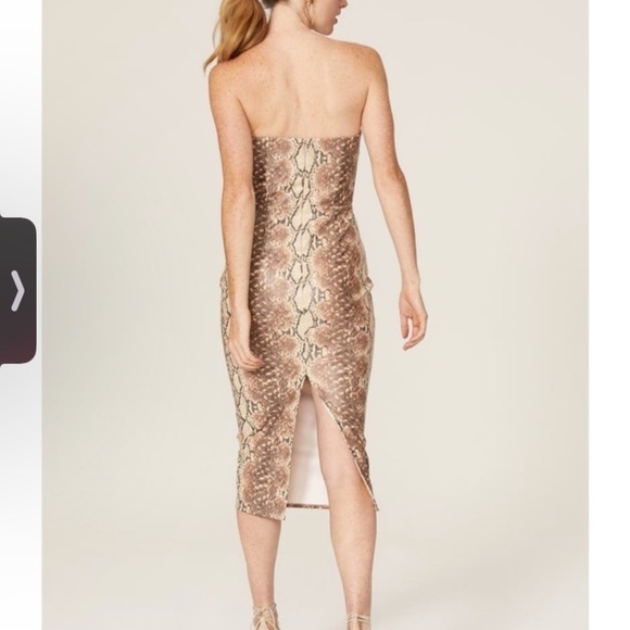 Katie May Vixen Faux Leather Dress in Camel
Snake XS - Picture 7 of 11